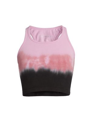 Women's Bella Tie-Dye Sports Bra - Onyx Pink - Size XS - Onyx Pink - Size XS