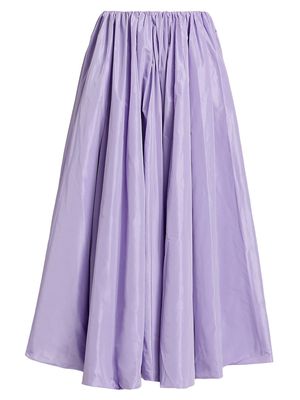 Women's Bellagio Cotton Maxi Skirt - Lilac - Size Small