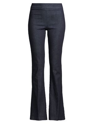Women's Bellini Stretch-Denim Boot-Cut Pants - Dark Denim - Size 0