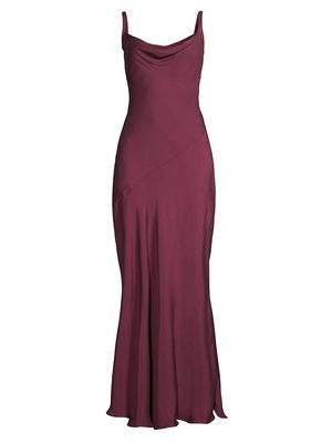 Women's Beloved Silk Slipdress - Wine - Size 16 - Wine - Size 16