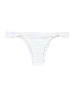 Women's Bia Low-Rise Bikini Bottom - White - Size XS - White - Size XS