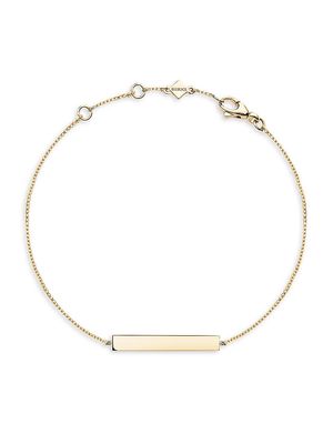 Women's Birks Essentials 18K Yellow Gold Horizontal Bar Bracelet - Gold - Gold
