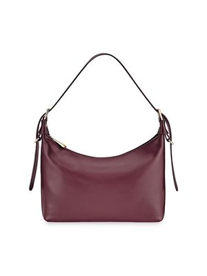 Women's Blake Leather Shoulder Bag - Bordeaux