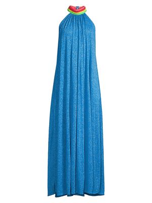Women's Braided Maxi Dress - Blue - Size XXS - Blue - Size XXS
