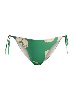 Women's Brazil Reversible Bikini Bottom - Emerald Green - Size Large - Emerald Green - Size Large