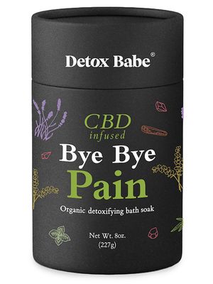 Women's Bye Bye Pain Organic Detox Bath Salt Soak - Size 8.5 oz. & Above - Size 8.5 oz. & Above
