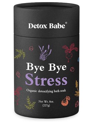 Women's Bye Bye Stress Organic Detox Bath Salt Soak - Size 8.5 oz. & Above - Size 8.5 oz. & Above