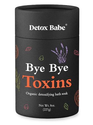 Women's Bye Bye Toxins Organic Detox Bath Salt Soak - Size 8.5 oz. & Above - Size 8.5 oz. & Above