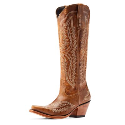 Women's Casanova Western Boots in Shades Of Grain Leather, Size: 5.5 B / Medium by Ariat