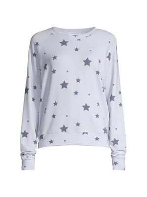 Women's Celestial Lounge Sweatshirt - Grey - Size XS - Grey - Size XS