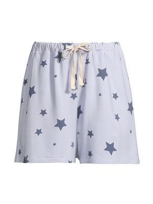 Women's Celestial Short Pajama Shorts - Grey - Size XS - Grey - Size XS