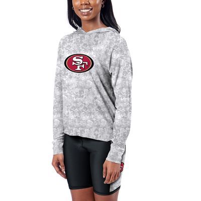 Women's Certo  Gray San Francisco 49ers Session Pullover Hoodie