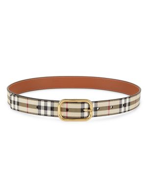 Women's Check Belt - Vintage Check - Size Medium