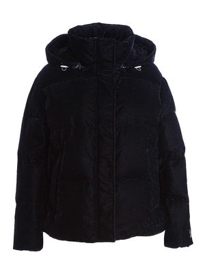 Women's Chicago Oversized Down Puffer Jacket - Black - Size XS