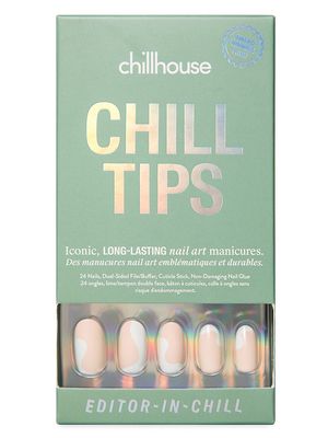 Women's Chill Tips Editor-In-Chill Press-On Nails