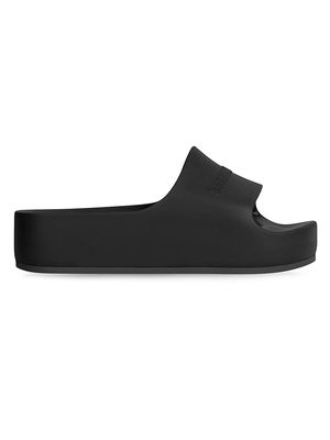 Women's Chunky Slide Sandals - Black - Size 11