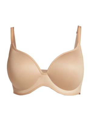 Women's Clean Lines T-Shirt Bra - Natural - Size 38F - Natural - Size 38F