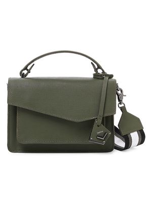 Women's Cobble Hill Leather Crossbody Bag - Army Green - Army Green