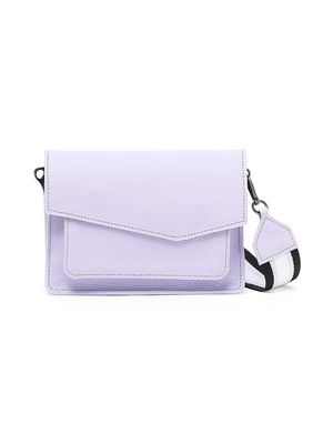 Women's Cobble Hill Leather Crossbody Bag - Lavender - Lavender