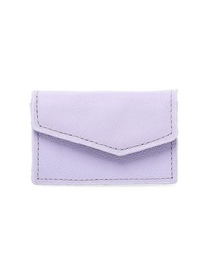 Women's Cobble Hill Mirco Leather Crossbody Bag - Lavender - Lavender