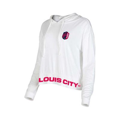 Women's Concepts Sport Cream St. Louis City SC Accord Hoodie Long Sleeve Top