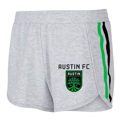 Women's Concepts Sport Gray Austin FC Cedar Tri-Blend Shorts