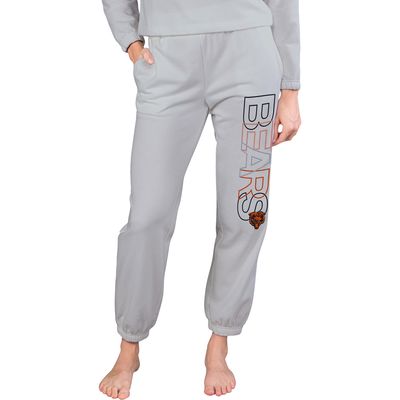 Women's Concepts Sport Gray Chicago Bears Sunray French Terry Pants
