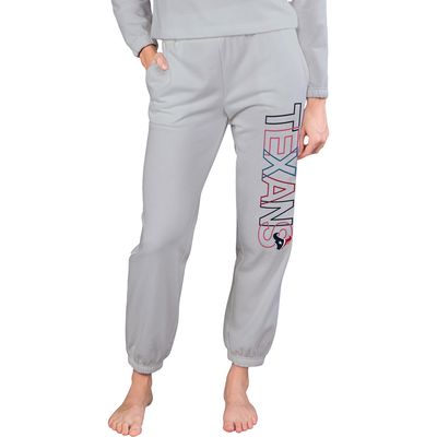 Women's Concepts Sport Gray Houston Texans Sunray French Terry Pants