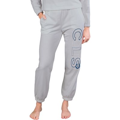 Women's Concepts Sport Gray Indianapolis Colts Sunray French Terry Pants