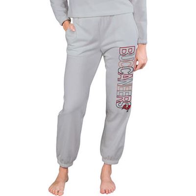 Women's Concepts Sport Gray Tampa Bay Buccaneers Sunray French Terry Pants