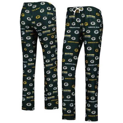Women's Concepts Sport Green Green Bay Packers Breakthrough Knit Pants