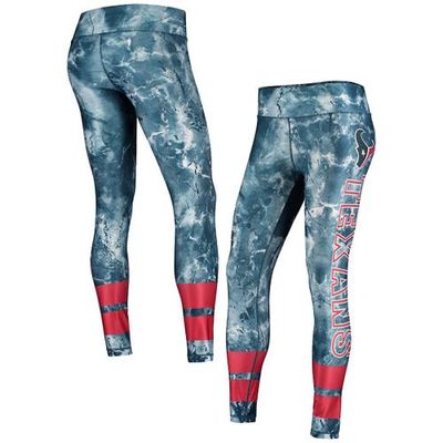Women's Concepts Sport Navy/Red Houston Texans Dormer Knit Leggings