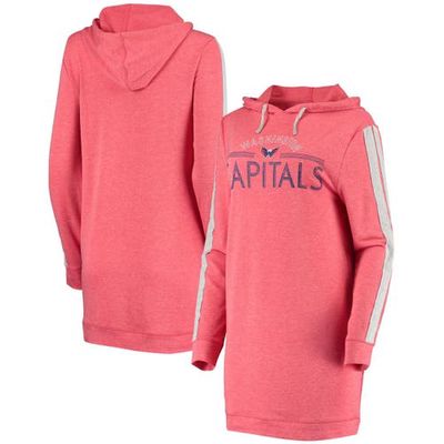 Women's Concepts Sport Red Washington Capitals Prodigy Hooded Nightshirt
