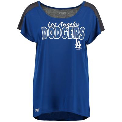 Women's Concepts Sport Royal Los Angeles Dodgers Comeback T-Shirt