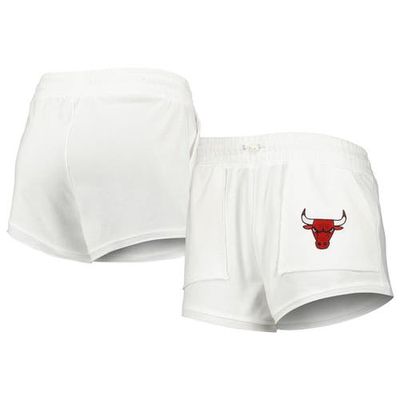 Women's Concepts Sport White Chicago Bulls Sunray Shorts