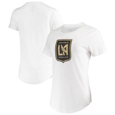 Women's Concepts Sport White LAFC Cloud T-Shirt