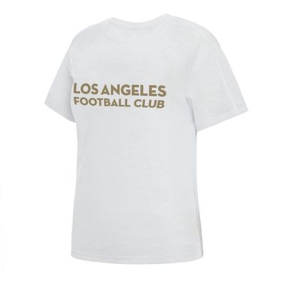 Women's Concepts Sport White LAFC Resurgence T-Shirt