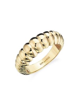 Women's Connected Morphose 14K Yellow Gold Fluted Ring - Yellow Gold - Size 6 - Yellow Gold - Size 6