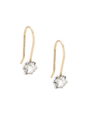 Women's Constellation Two-Tone 14K Gold & 0.45 TCW Diamond Drop Earrings - Yellow Gold - Yellow Gold