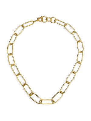 Women's Core Ellipse Link Necklace - Gold - Gold