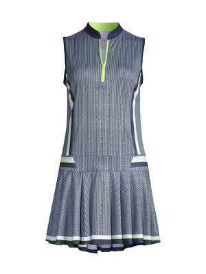 Women's Core Fast Paced Printed Jersey Golf Dress - Size XS - Size XS