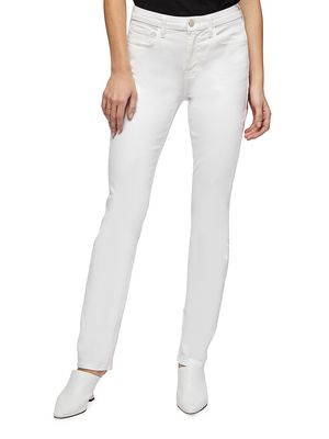 Women's Core Slim Boyfriend Jeans - White - Size 0 - White - Size 0