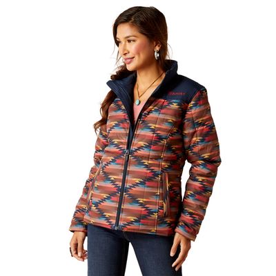 Women's Crius Insulated Jacket in Mirage Print, Size: 3X by Ariat