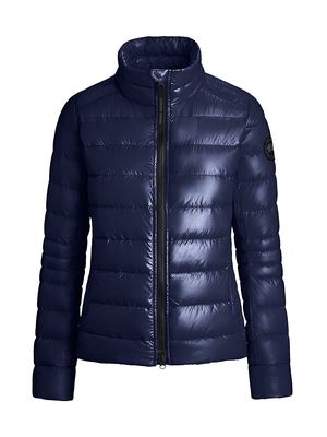 Women's Cypress Quilted Down Jacket - Atlantic Navy - Size Small