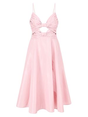 Women's Dayanara Taffeta Cut-Out Dress - Cherry Blossom - Size 8