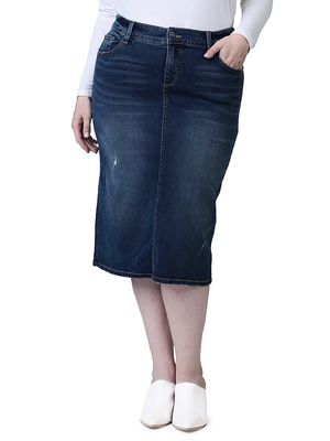 Women's Denim Pencil Skirt - Robyn - Size 18 - Robyn - Size 18