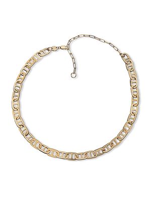Women's Dev 14K Gold-Plated Mariner Chain Necklace - Gold - Gold