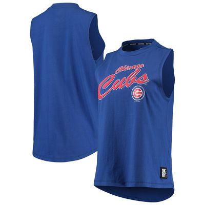 Women's DKNY Sport Royal Chicago Cubs Marcie Tank Top