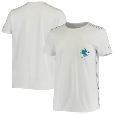 Women's DKNY Sport White San Jose Sharks Sporty Tri-Blend T-Shirt
