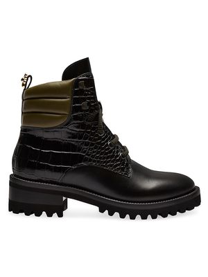 Women's Dolomite Leather Ankle Boots - Black - Size 5 - Black - Size 5